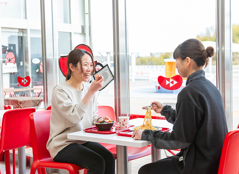 「フードコーナー」のオリジナルメニュー