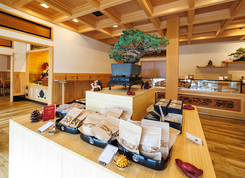 直売店で揃えられる自慢の産地直送品