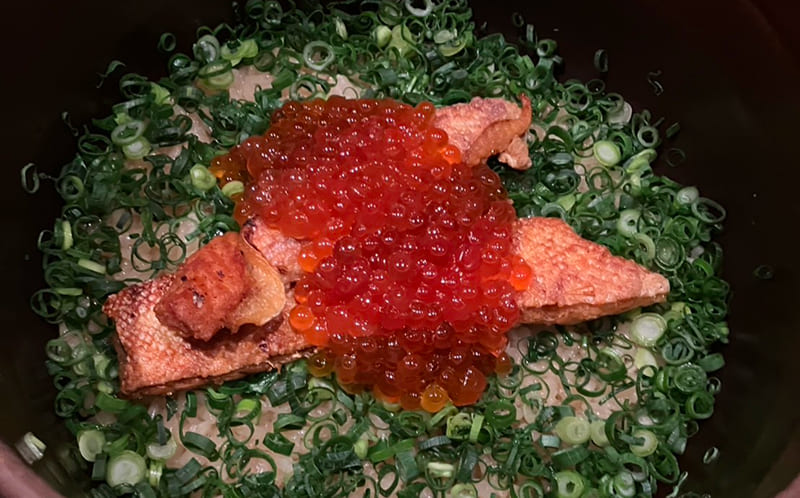 鮭といくらの土鍋（3,278円）