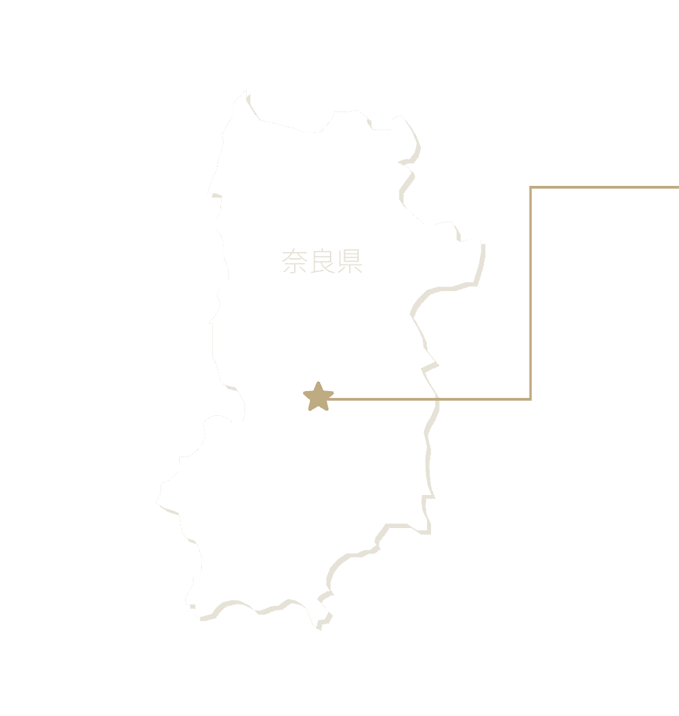 洞川温泉の位置を示した地図