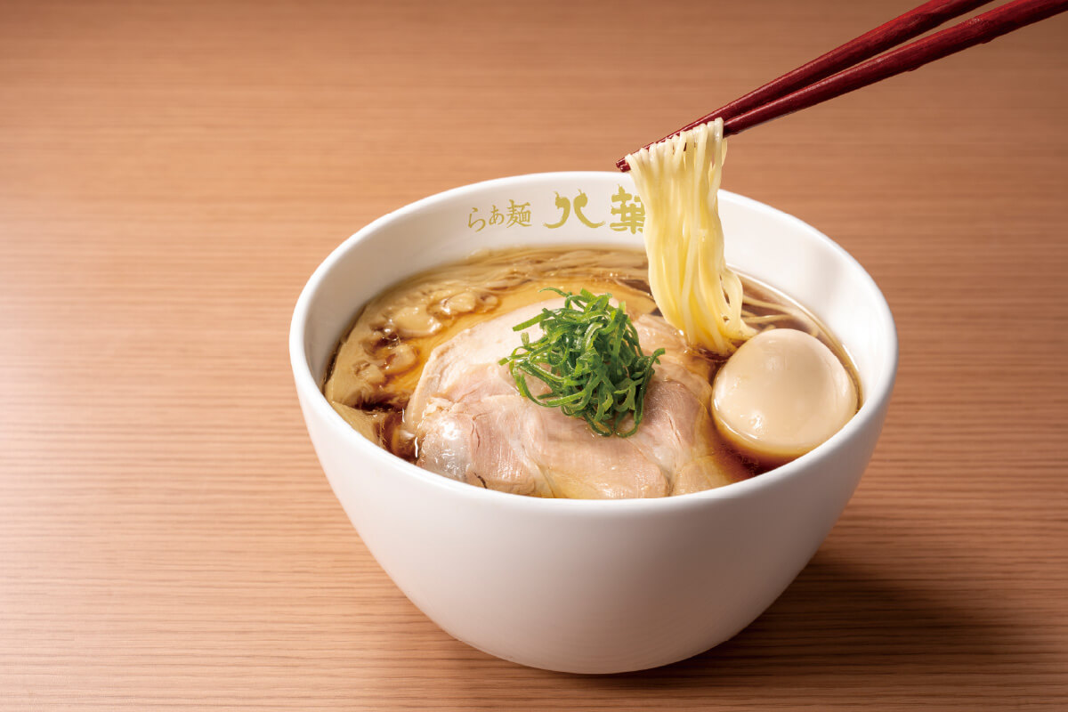 手間暇を惜しまず仕上げられた極上の一杯。醤油味は3種