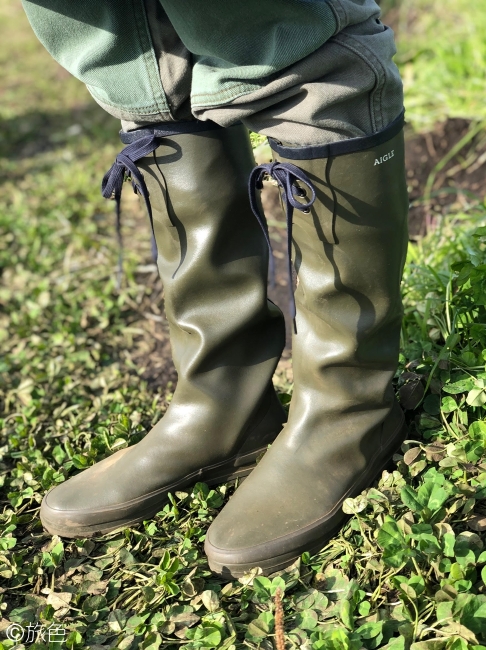 AIGLEの長靴