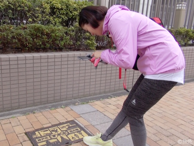 鈴木ちなみのランニング旅~マンホールの魅力~①