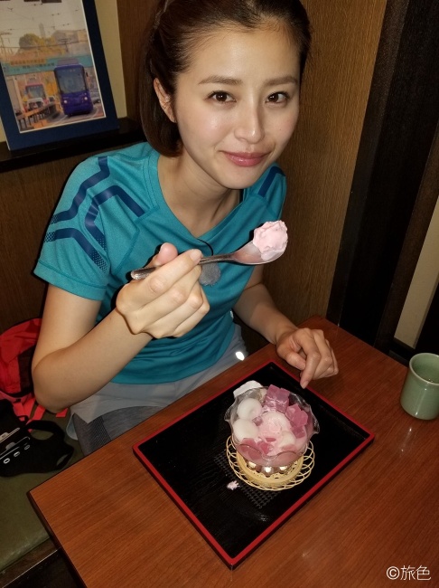 鈴木ちなみのランニング旅~荒川線と桜のおいしい関係!~④