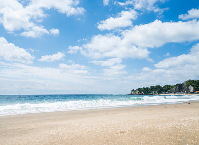 「瀧口明神」と縁の深い部原海岸