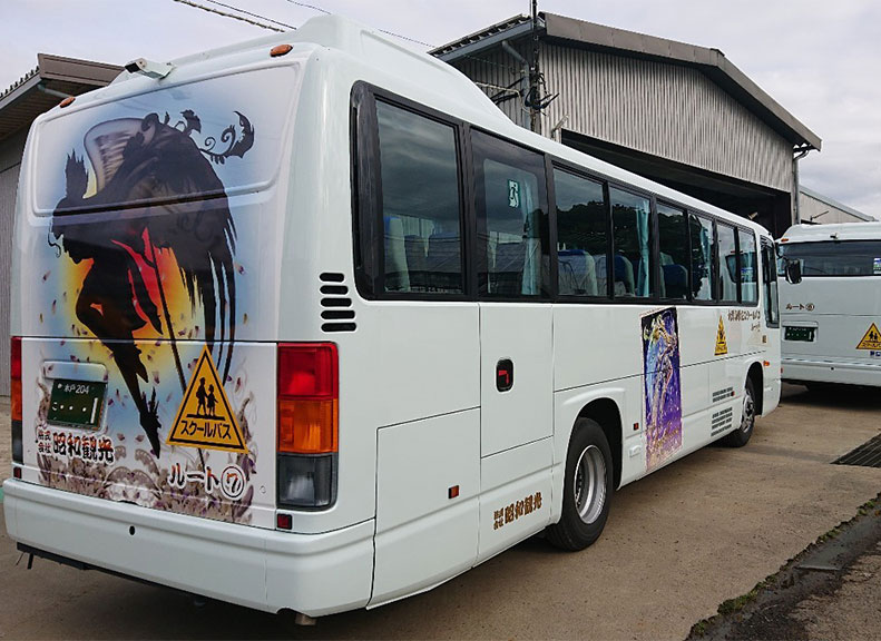 用途に応じて選べるバスがラインアップ