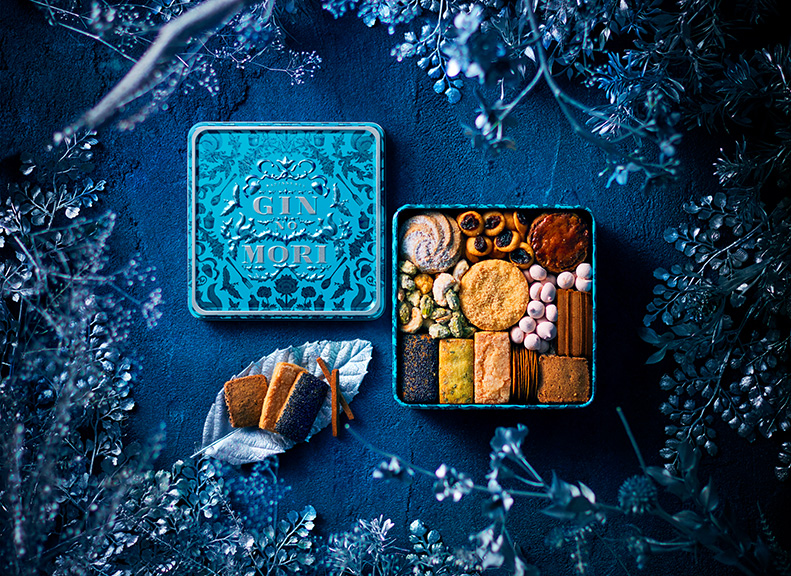 “2匹のリス”が作る森のクッキー缶