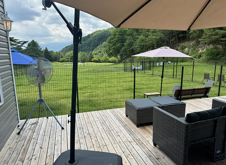 2025年7月にドッグランがオープン