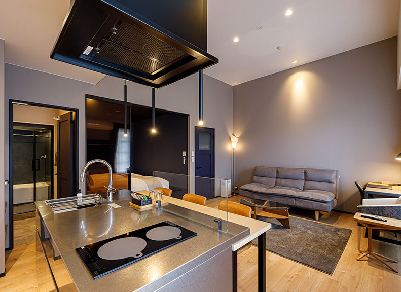 リラクシング＆豪華を体現した寛ぎの空間