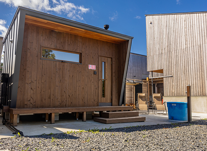 大自然のエネルギー存分に味わえるサウナ