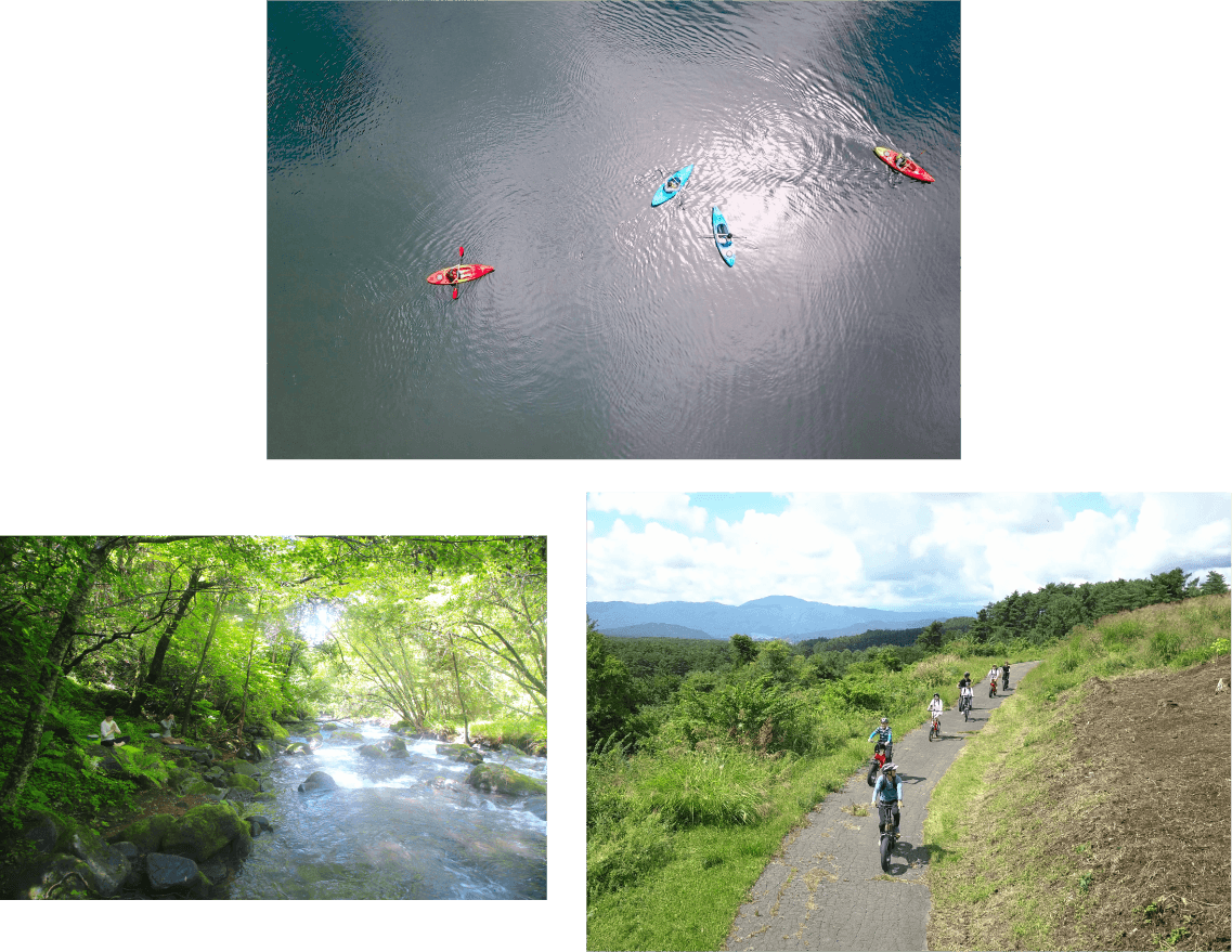 蓼科湖でできるアクティビティを