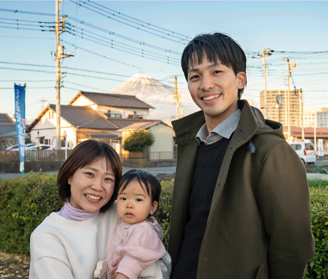 窓から富士山が見える暮らし01 富士市移住後にご両親も移住 富士市在住5年目　林叶恵さん