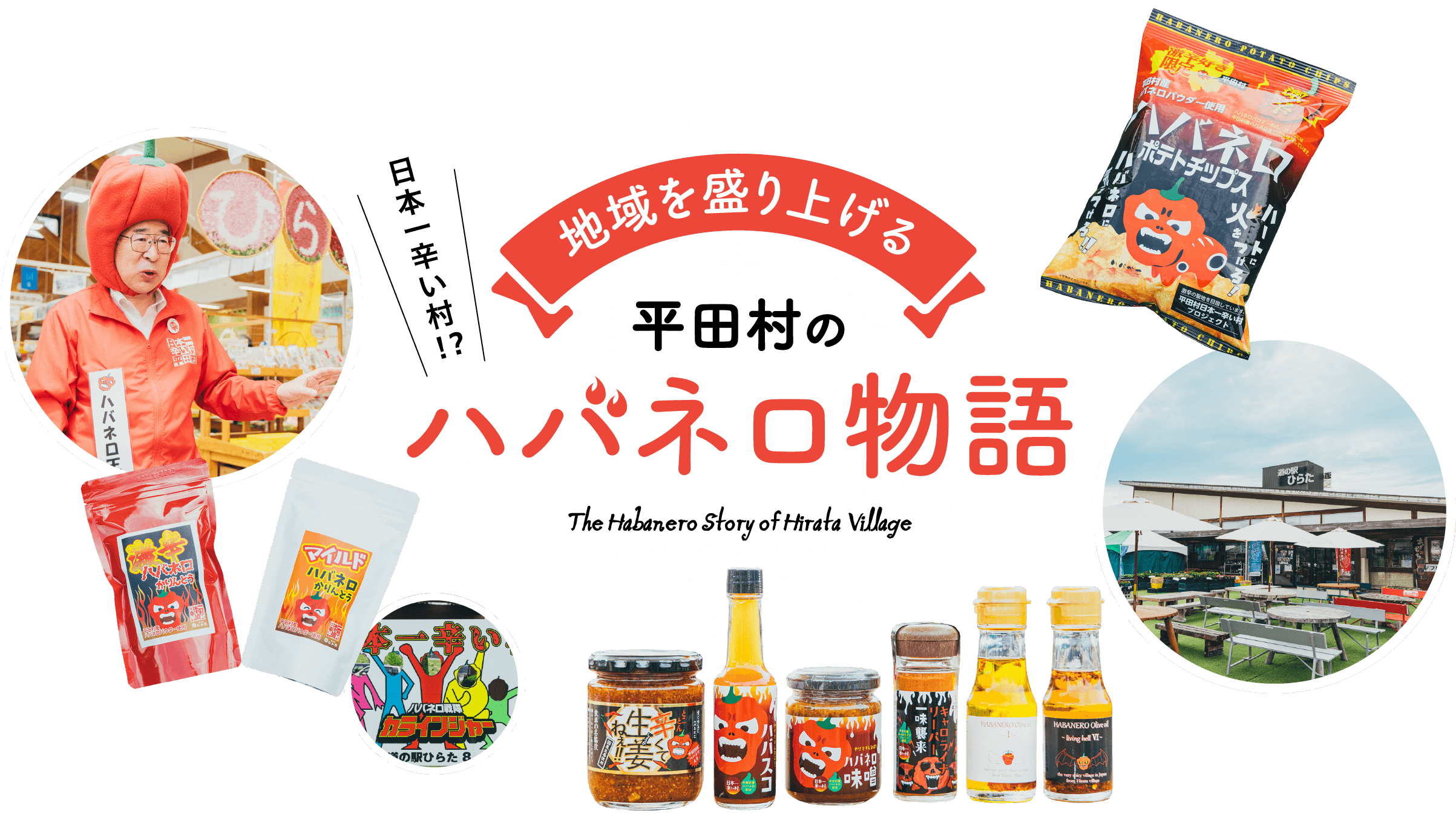 地域を盛り上げる 平田村のハバネロ物語
