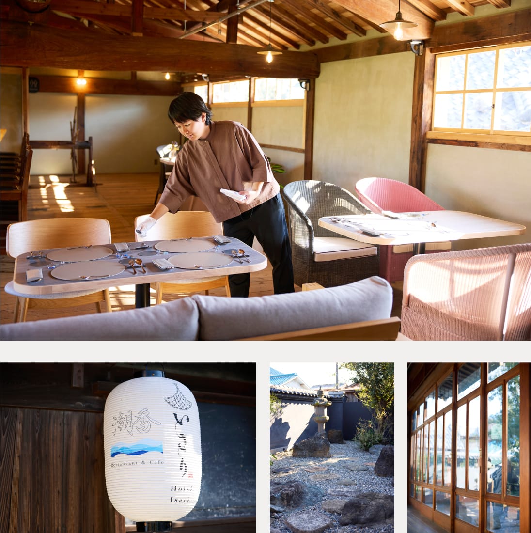 Q 実際に住んでみていかがですか？ A 地域の方との輪も広がり、新名所の支配人に。