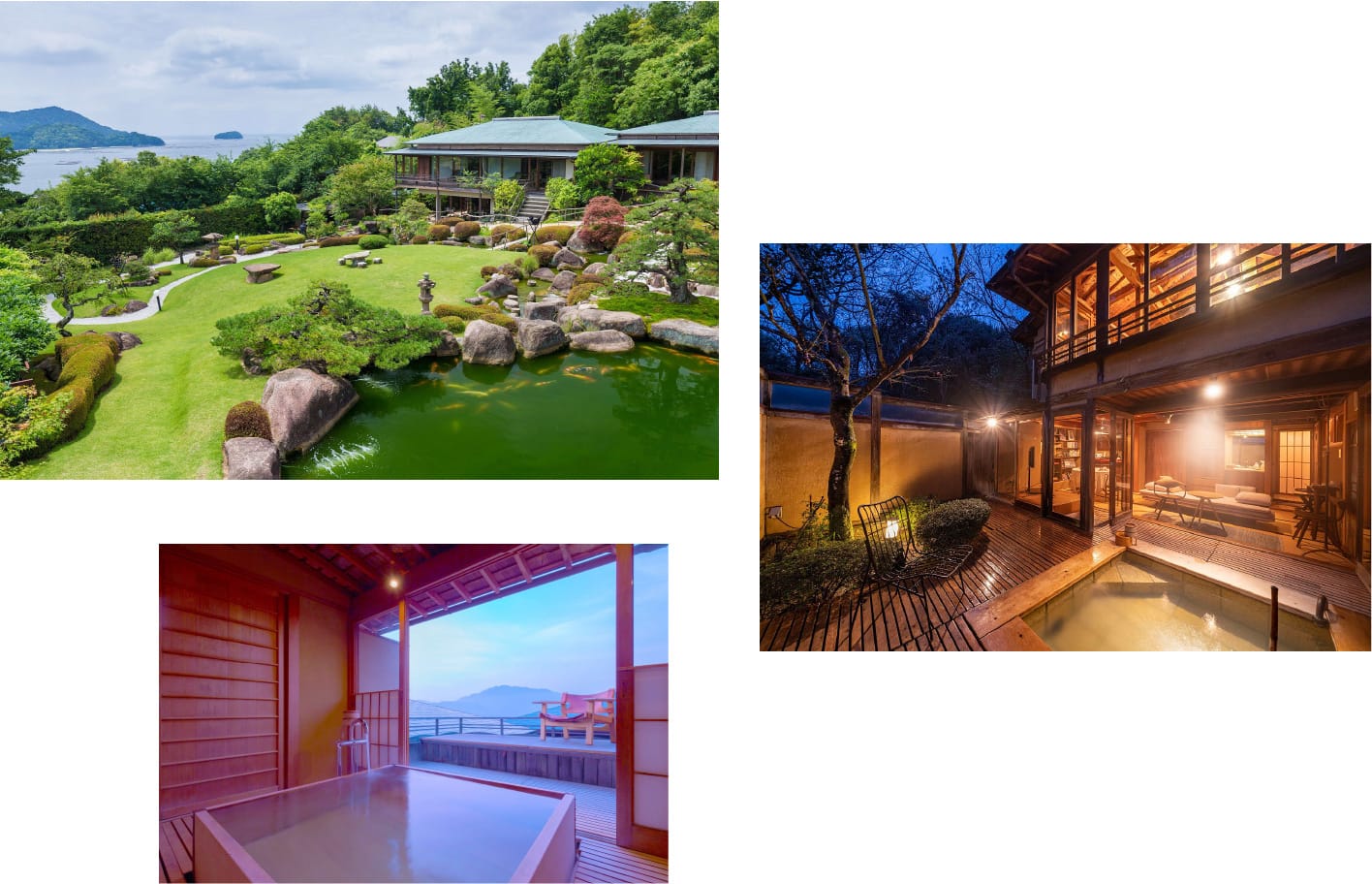 宮島の対岸に佇む庭園の宿 石亭 重奏的に広がる美味を堪能