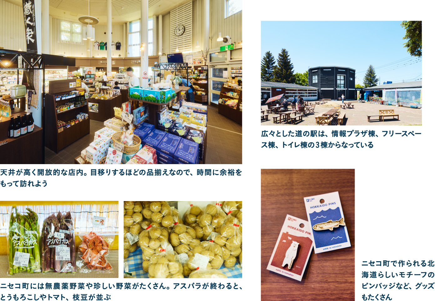 14:30 道の駅ニセコビュープラザでお土産探し