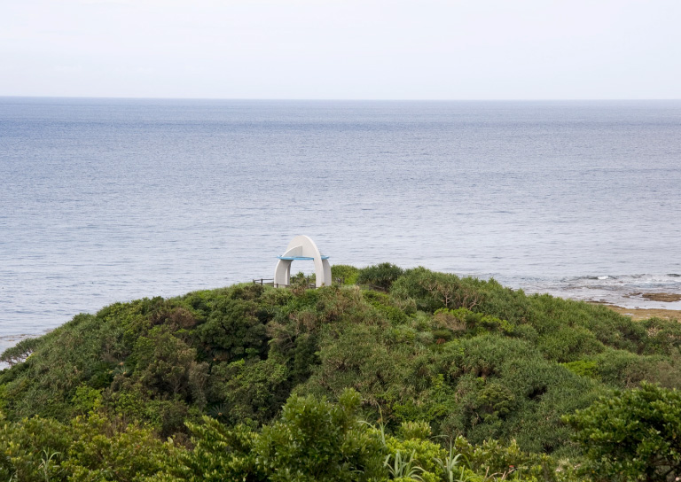 あやまる岬から見る美しい海