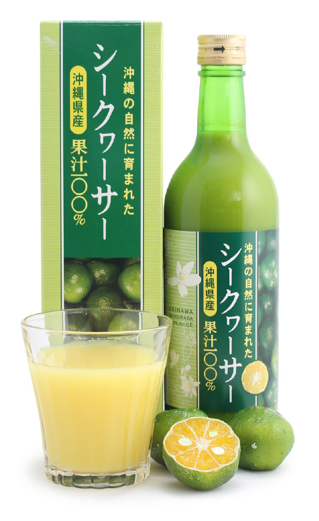 沖縄アロエの沖縄県産青切りシークヮーサー果汁100%