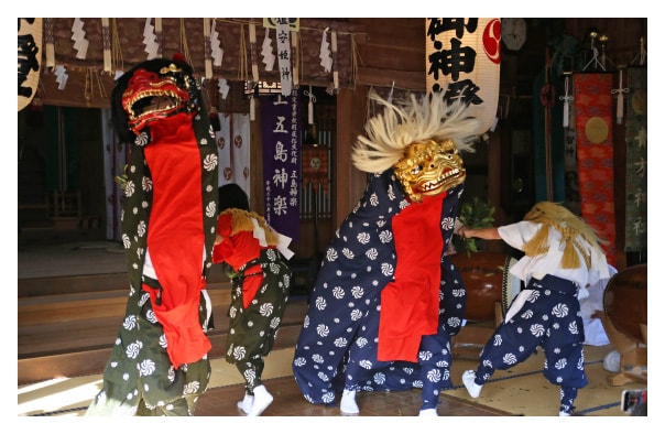 400年以上の歴史を誇る祭事 五島神楽見学