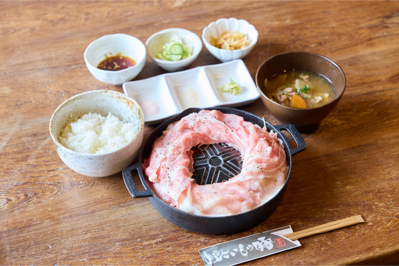 じごいもの豚