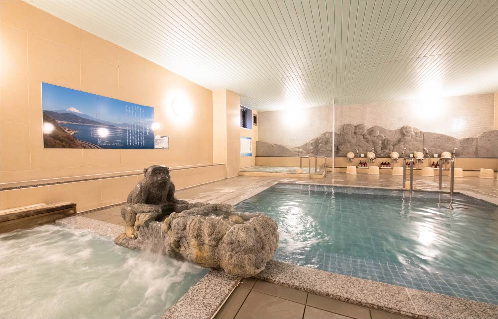 温泉の後ものんびり滞在エキチカ温泉・くろしお