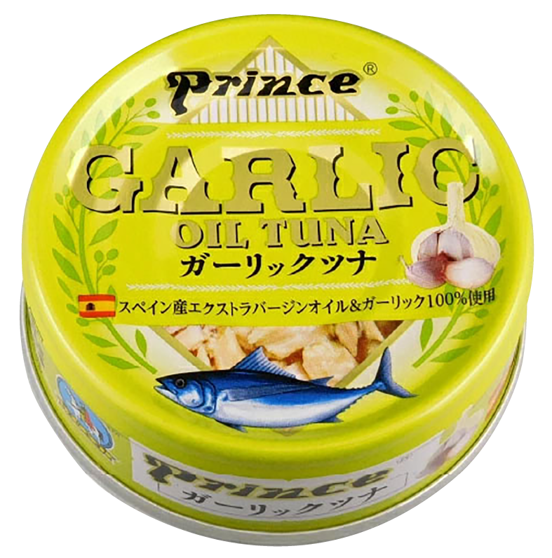 缶詰め マグロのオイル漬け ガーリック味