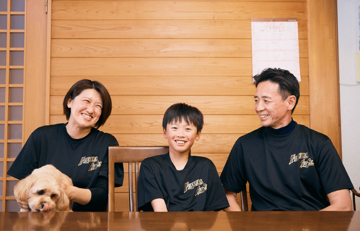 スポーツインストラクター 山田さんファミリー (移住歴 約12年)