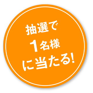 抽選で計2組様に当たる!