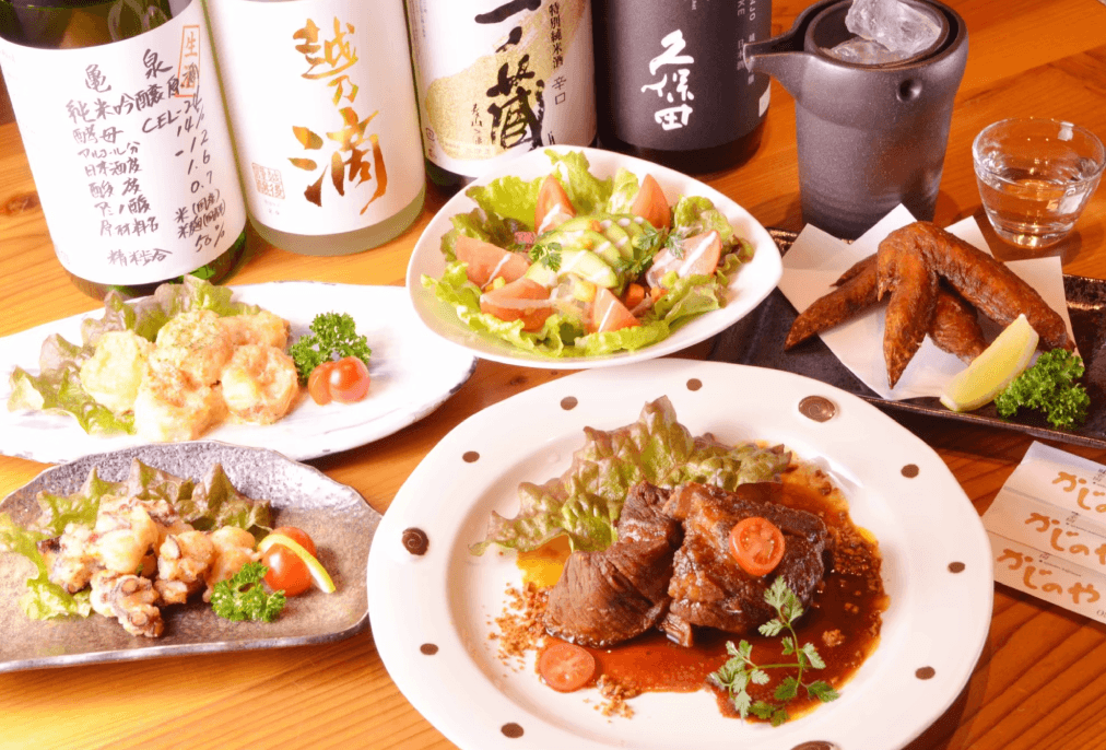 “おいしい”を追求した創作料理 味幸房かじのや