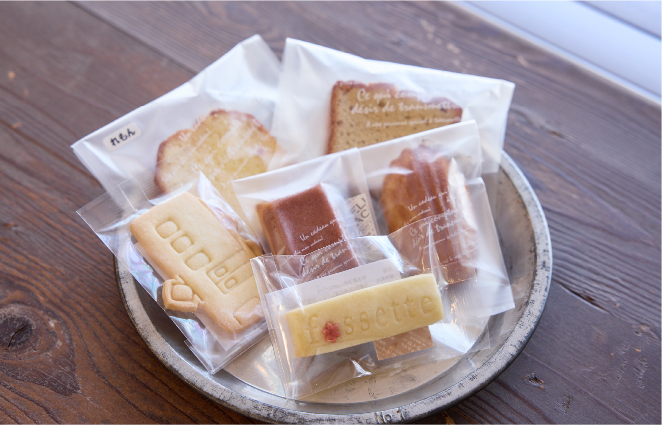 焼き菓子屋fossette+