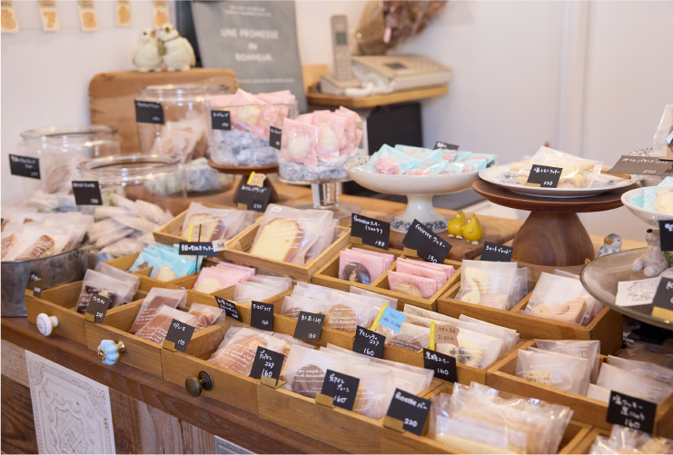 焼き菓子屋fossette+