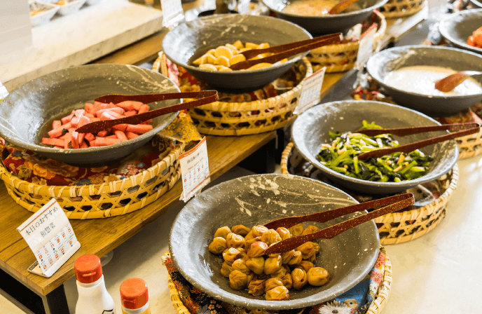 地のものを味わえる食の〝調べ〟