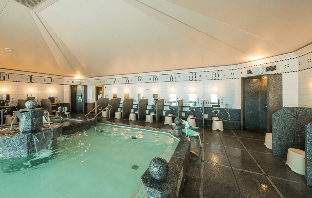 天空の天然温泉