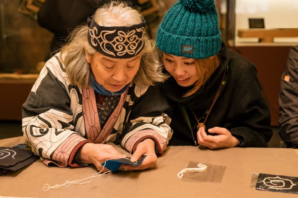 創る時間　刺繍体験