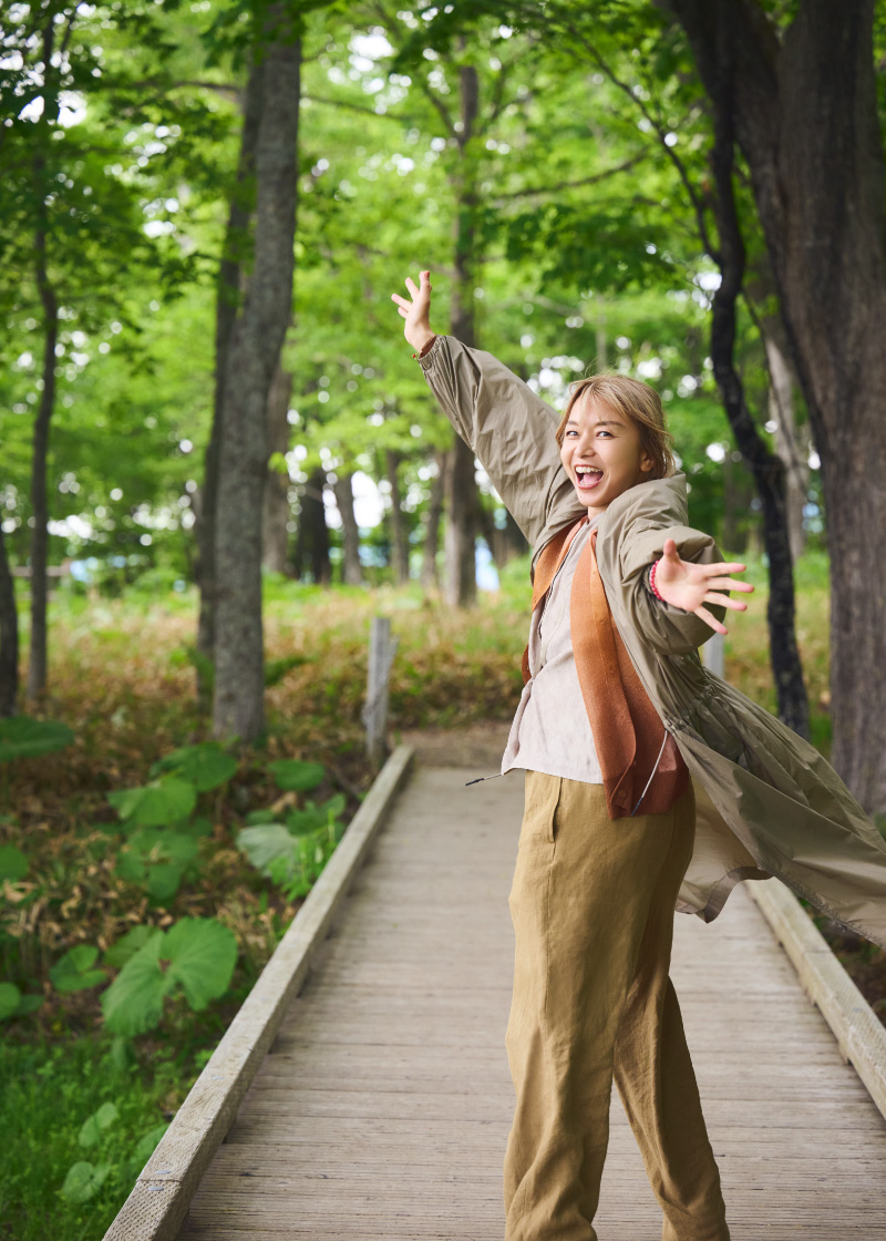 大地のエネルギーを感じる
										ボッケ遊歩道をゆったり散策
