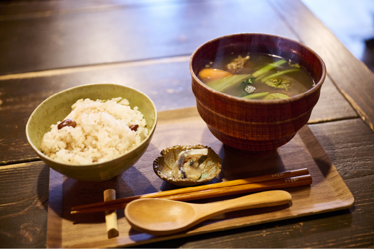 素材の旨味を引き出した優しい味わいに、お腹も心もほっこり