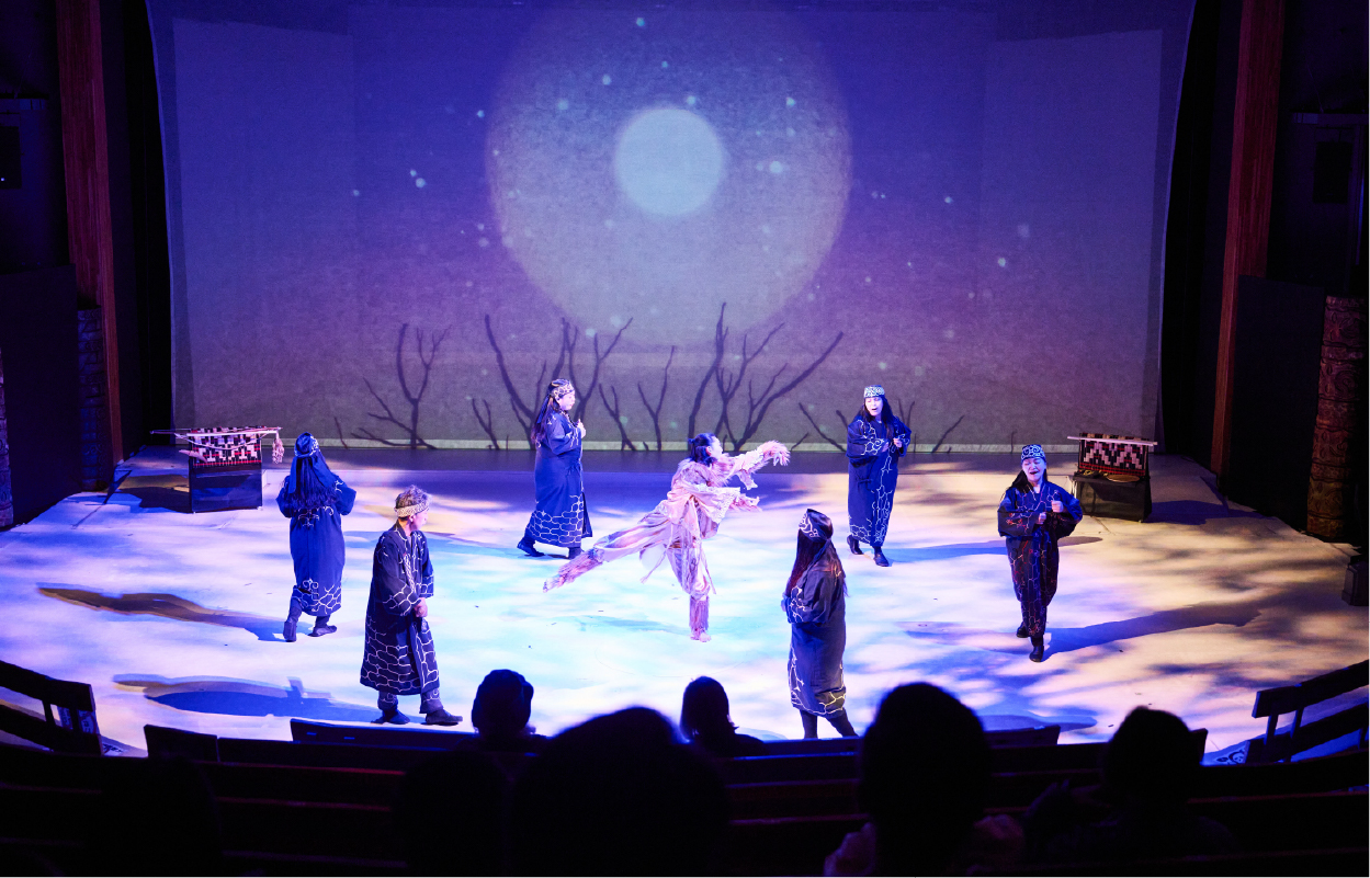 アイヌの舞踊は、先祖や神々に対して敬意や感謝を示すために行われた