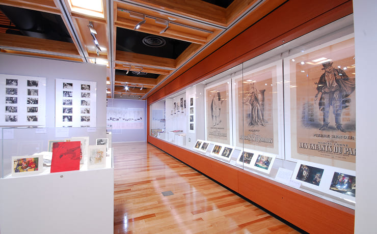 映画ファンにはたまらない資料を多数展示