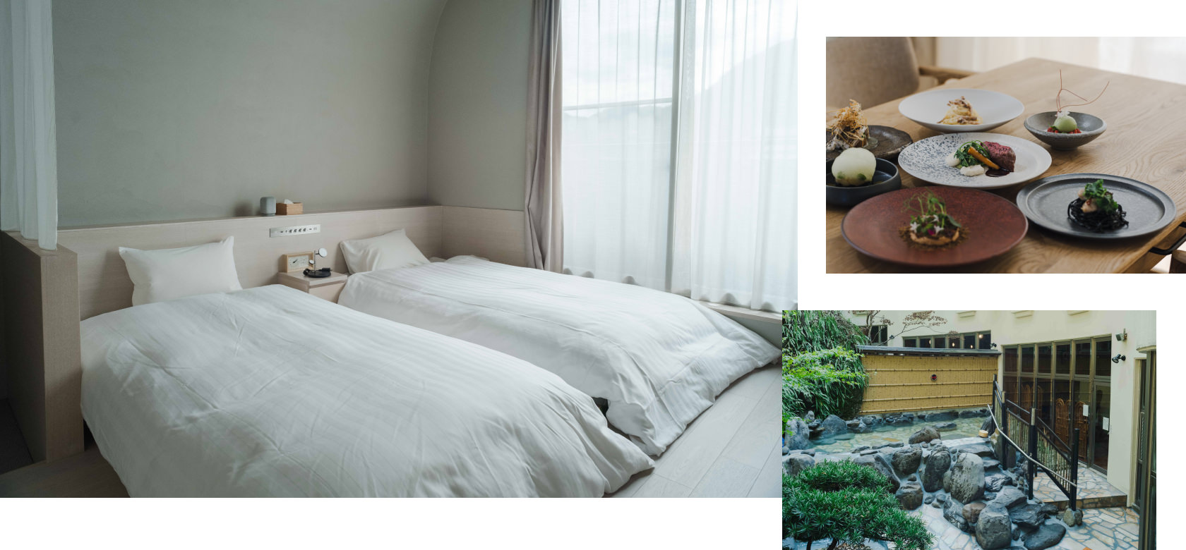 つなぎ温泉ホテル 四季彩1泊2食付きペア宿泊券をプレゼント！