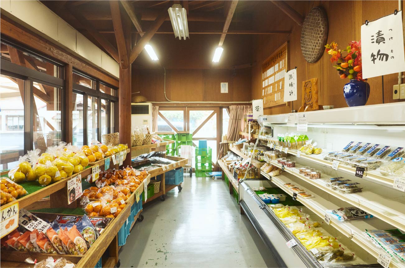 生産者が持ち込むから鮮度が抜群