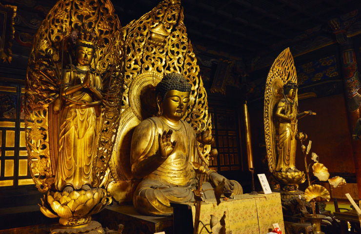 施福寺の仏像