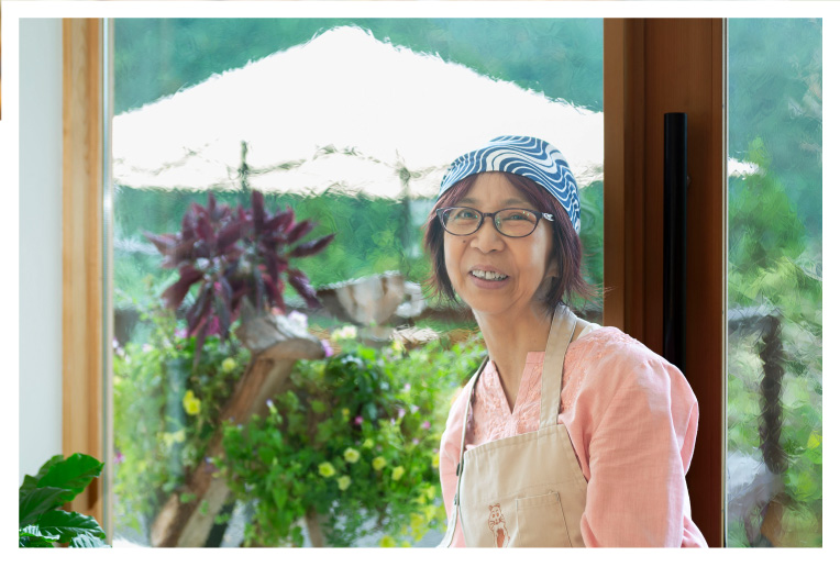 焙煎体験カフェきたのの尾上泰江さん