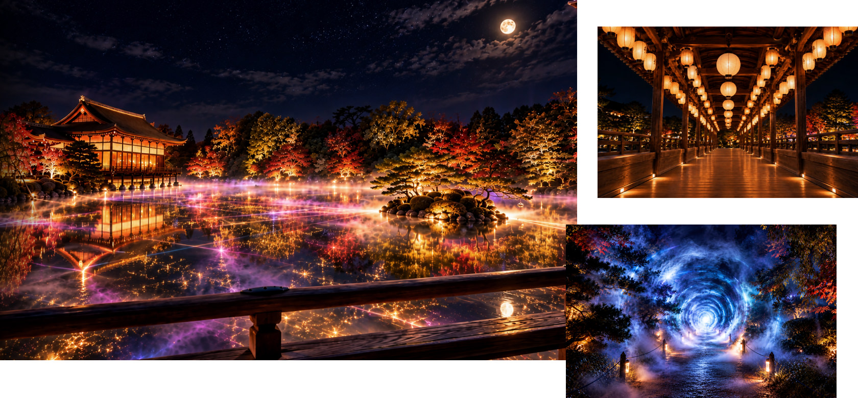 没入型ライトアップ・ナイトウォークイベント「WONDER NIGHT JINGU ～月華～」チケットをプレゼント！