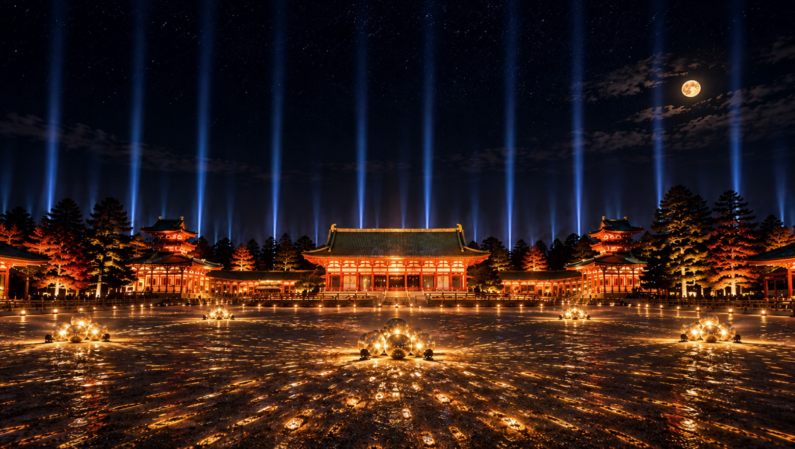 平安神宮 WONDER NIGHT JINGU ～月華～