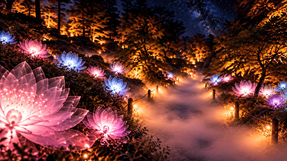 FLORAL GLOW（花灯りの径）