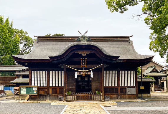 津山総鎮守　徳守神社の写真