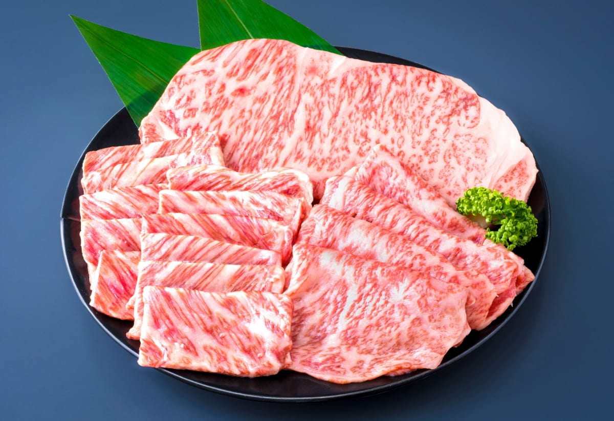 鹿児島黒牛食べ比べセットの写真