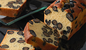 大粒丹波黒豆のパウンドケーキ