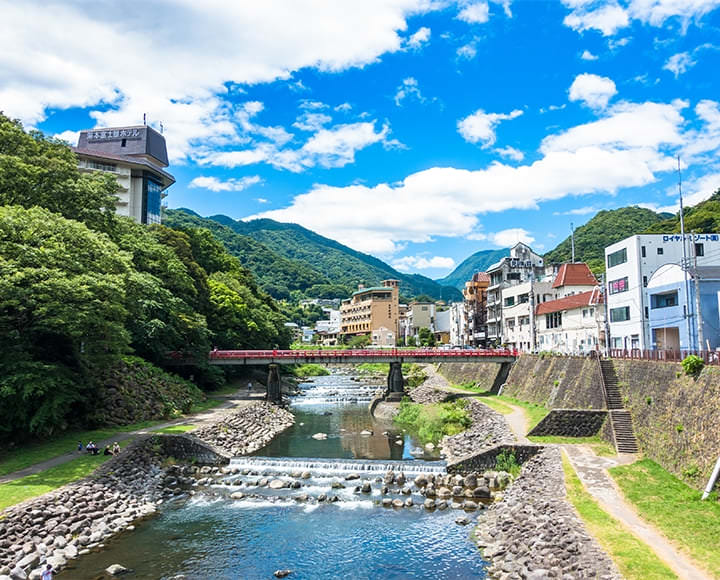知る人ぞ知る有名温泉地、箱根湯元温泉（神奈川）