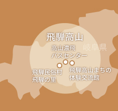 鳥取県中部にある三朝温泉の位置と、倉吉白壁土蔵群、三徳山・輪光院、足湯「河原の湯」、三朝ヨーグルトなど周辺の観光スポットを示した地図。